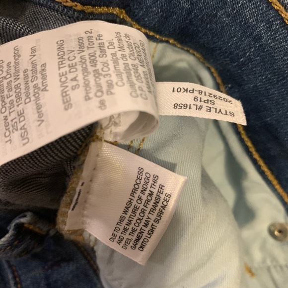 J crew  high rise jeans - Picture 8 of 9